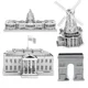 thumbnail image 3 of Rompecabezas de construcción de Metal 3D para adultos, modelo artesanal DIY, juguete de inteligencia de ensamblaje de China continental, juego educativo de alta calidad, 3 of 5
