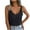 Black-08, variant on Mittory Womens Summer V Neck Tops Knitted Sleeveless Tank Top Cable Knit Sweater Vest Casual Solid Tee Shirts