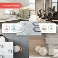 thumbnail image 7 of Eros Bluetooth Smart Body Fat Scale with Free Tracking Eros Scale APP - White, 7 of 7