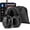 AM/Fm+bluetooth-Black, variant on PROHEAR 027 AM FM Radio Headphones with Digital Display, 25dB NRR, Safety Ear Protection Earmuffs for Mowing, Snowblowing, Construction, Work Shops - Orange