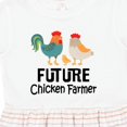 thumbnail image 4 of Inktastic Future Chicken Farmer Childs Girls Toddler Dress, 4 of 5