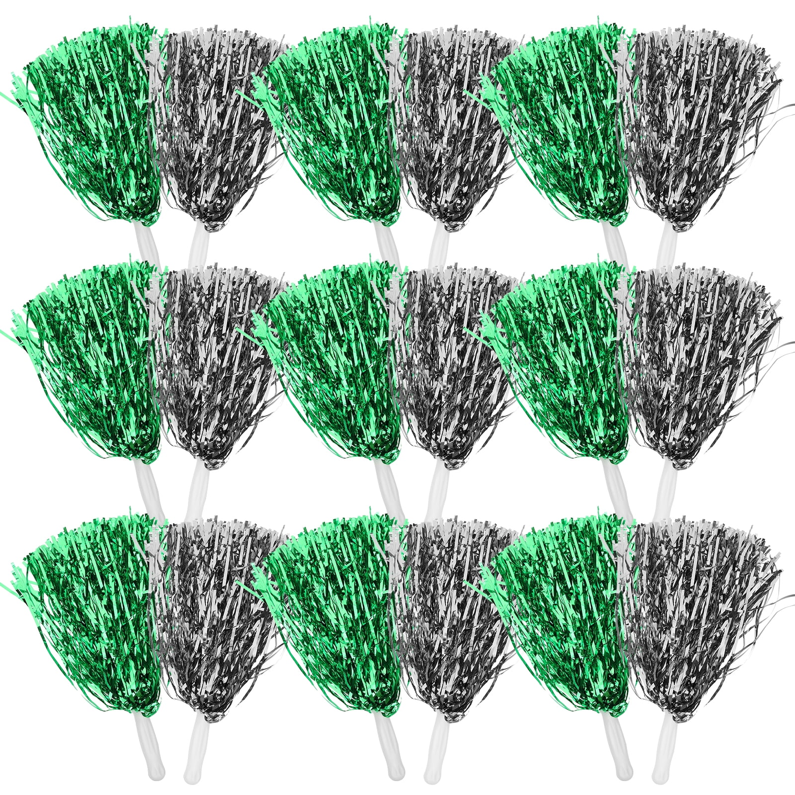 unbranded  24 Pcs Women Cheering Hand Flower Cheerleader Costume for Pom Poms