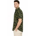 thumbnail image 3 of HAPPY BAY Men's Hawaiian Shirts Short Sleeve Button Down Shirt Men's Summer Shirts Casual Beach Holiday Hawaii Island Shirts for Men Funny L Metal, Anchor, 3 of 6