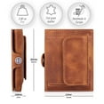 thumbnail image 5 of Valencia Leather Wallet With Coin Pocket, 5 of 11