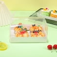 thumbnail image 5 of 10Pcs Transparent Cake Box with Handle Clear Cake Gift Box Cupcake Containers for Baking Dessert, 5 of 5