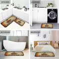 thumbnail image 6 of Coffee Kitchen Rugs Set of 2, Washable Floor Mats Non Slip Anti-Fatigue Bathroom Carpet Doormat - 27"x19"+47"x19", 6 of 6
