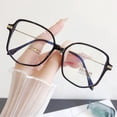 thumbnail image 1 of Gafas Fotocromáticas Anti Radiación Para Mujeres Hombres Marco Cuadrado Grande Poligonal Luz Azul De Ojo Percepción De La Cambio De Color Sol, 1 of 4