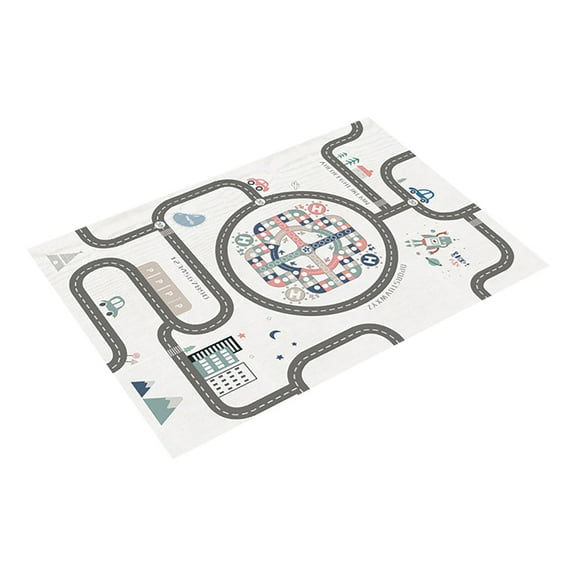 BallsFHK Kids Play Mat, Large Folding Playmat, Crawling Mat Waterproof Reversible YogaMat