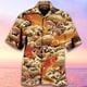 thumbnail image 4 of Camisas de playa con estampado 3D de carpa hawaiana, camisas de peces hawaianos para hombres, ropa informal de vacaciones, blusa de solapa de manga corta, 4 of 5