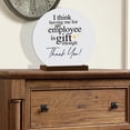 thumbnail image 6 of LifeSong Milestones Retirement Gifts for Mentor White Sign with Wooden Base, 6 of 7