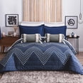 thumbnail image 1 of Edredón King Size Xl Azul Doble Vista Neo Belk Concord, 1 of 2