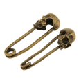 thumbnail image 3 of 4 piezas de de de cabeza de , pin fantasma en forma Zulema Fabricación de joyas de bricolaje con cabeza de calavera, 3 of 8