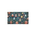 thumbnail image 2 of 2 Pcs Merry Christmas Kitchen Rugs and Mats Set of 2 Pine Christmas Tree Kitchen Runner Anti Fatigue Rugs for Kitchen Floorfor Bath Cooking (47x17+30x17 inches), 2 of 7