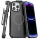 thumbnail image 1 of Funda para iPhone 16 Pro Encased Mate Negro con Clip para Cinturón Compatible con MagSafe, 1 of 8