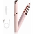 thumbnail image 1 of Rechargeable Eyebrow Trimmer Eyebrow Hair Remover Painless-Precision Eyebrow Razor Tool For Face Lips Nose Facial Hair Removal for Men Women, 1 of 6