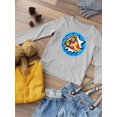thumbnail image 3 of Comic Style Pizza Long Sleeve Toddler -Image by Shutterstock,  5 Toddler, 3 of 4