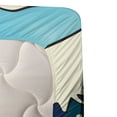 thumbnail image 3 of Ambesonne Surf Fitted & Top Sheet Set with Sham, Summer Cartoon Surfing Boy, Multicolor, 3 of 4