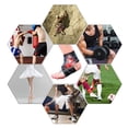 thumbnail image 3 of Woeilo Elastic Knee Wraps Compression Bandage Support for Legs, Thighs, Hamstrings Ankle & Elbow Joints Reduce Swelling, Lymphatic Relief Help Recover from Knee Replacement Surgery One Size, 3 of 5