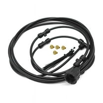 Outdoor Misting Fan Kit, Ring 9.8FT (3Meter) Misting Line for Cooling System, for Cool-Ing Outdoor(Black)