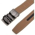 thumbnail image 4 of Men's Belt,Nelbons Slide Ratchet Belt for Men with Genuine Leather 1 3/8,Trim to Fit, 4 of 5