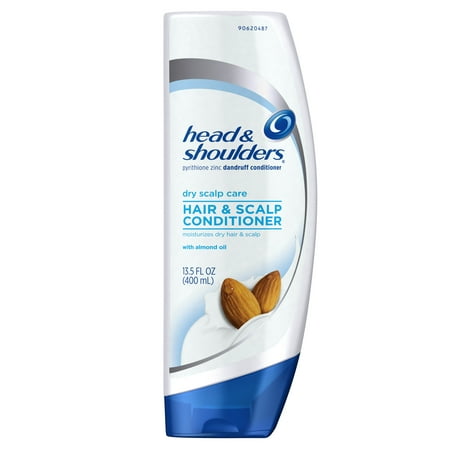 Head and Shoulders Dry Scalp Care with Almond Oil Conditioner 13.5 Fl (Best Conditioner For Dry Scalp)