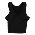 thumbnail image 2 of Camiseta a escala 1/6 perfecl chaleco sin mangas ropa en miniatura accesorios de vestir para muñecas negro, 2 of 8