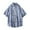 Blue, variant on ALLLIST Men's Shirts Short Sleeve Casual Collared Button Down Shirts Blue Plaid Clothing for Men
