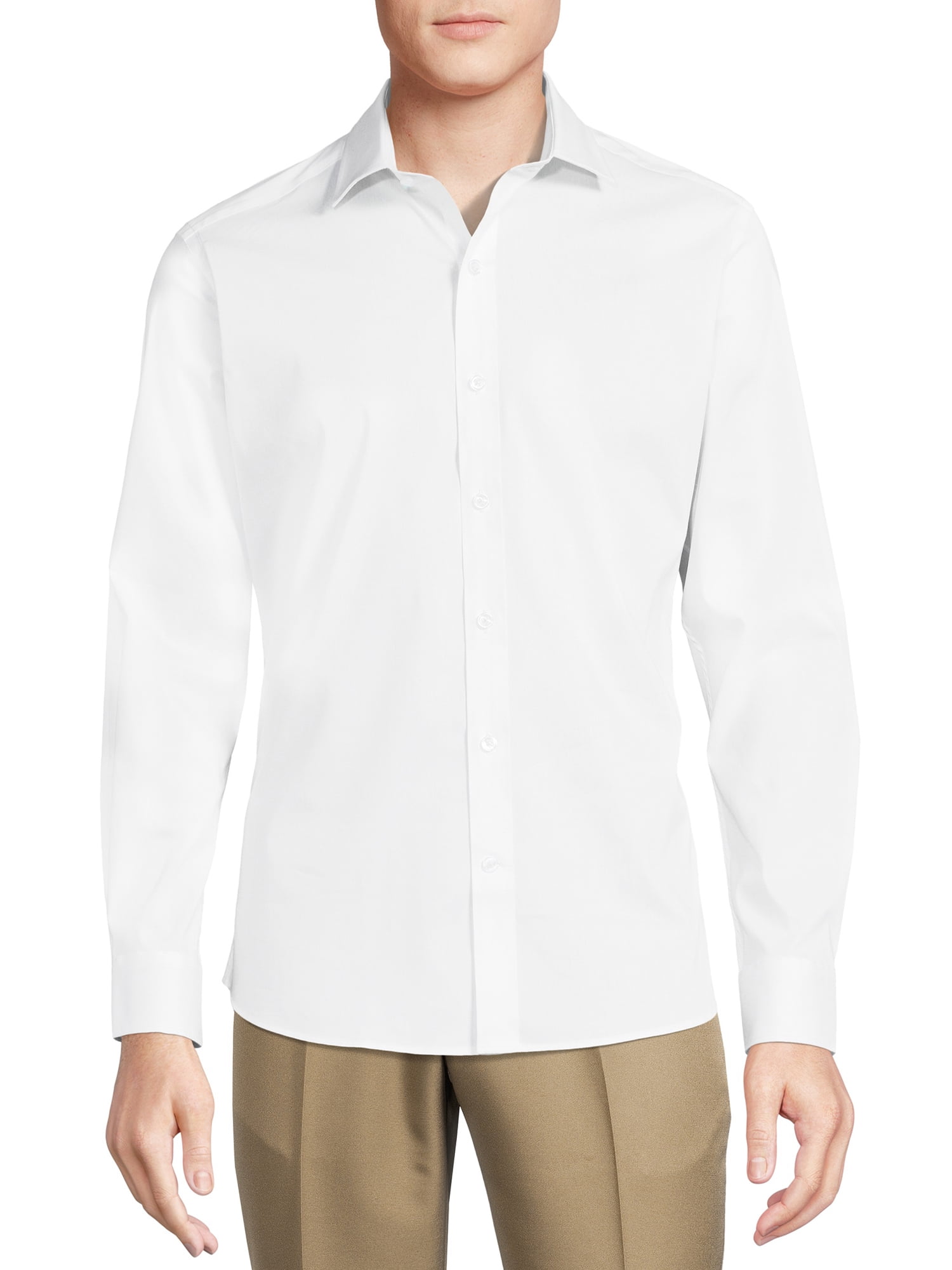 Vince Camuto Men's Slim Fit Comfort Stretch Sateen Dress Shirt White Size 15X32X33 - Walmart.com Vince Camuto Men's Slim Fit Comfort Stretch Sateen Dress Shirt White Size 15X32X33 - Walmart.com