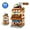 Brown, variant on Haibin 4 Sets Street View Gourmet Food Shop Mini Building Blocks, MOC Creative DIY Mini Bricks House Set, Awesome Building Toys Gift for Kids and Adults for Kids 6+