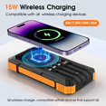 thumbnail image 3 of Power Bank BLASOUL 49800mAh Solar 22.5W Cargador Inalámbrico, 3 of 8