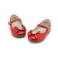 thumbnail image 5 of DREAM PAIRS Toddler Girls Mary Jane Front Bow Heart Rhinestone Buckle Ballerina Flat, 5 of 5