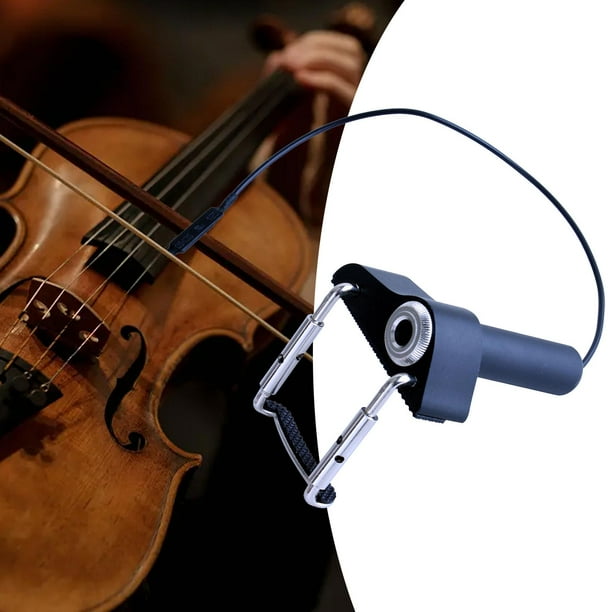 Pastilla para Violín Hugo Accesorio de Violín Eléctrico Pieza Sonido Preciso