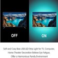 thumbnail image 4 of LED Strip Lights USB Powered, 4 * 0.5M Tv Backlights, LED Strip Lights with Remote for TV Backligh(Remote Control + Mobile Bluetooth), 4 of 7