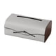 thumbnail image 2 of Funda para Caja de Pañuelos de Cuero PU Macarena Organizador Clásico Multiusos Gris, 2 of 8