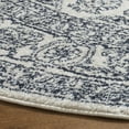 thumbnail image 4 of Safavieh Adirondack Xavier Oriental Area Rug, Ivory/Navy, 4' x 4' Round, 4 of 10