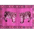 thumbnail image 1 of Ahgly Company Indoor Rectangle Persian Pink Traditional Area Rugs, 8' x 12', 1 of 4