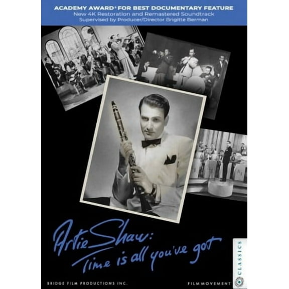 Artie Shaw: Time Is All You've Got (DVD), Film Movement, Documentary