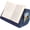 Denim Blue, variant on Book Pillow – Lap Reading Cushion with Built-in Book Stand – Fits 6x9 Books & Similar Sizes – Pink – Style No. 33204