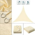thumbnail image 6 of Sun Shade Sails 12' x 12' x 12' Triangle Waterproof UV Block Canopy for Patio Backyard Lawn Garden, 6 of 6