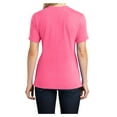 thumbnail image 2 of Ladies Core Cotton Tee Neon Pink S, 2 of 6