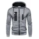 thumbnail image 4 of Sudaderas con capucha de manga larga con cremallera para hombre, ropa deportiva informal, talla grande, Otoño e Invierno, 4 of 4