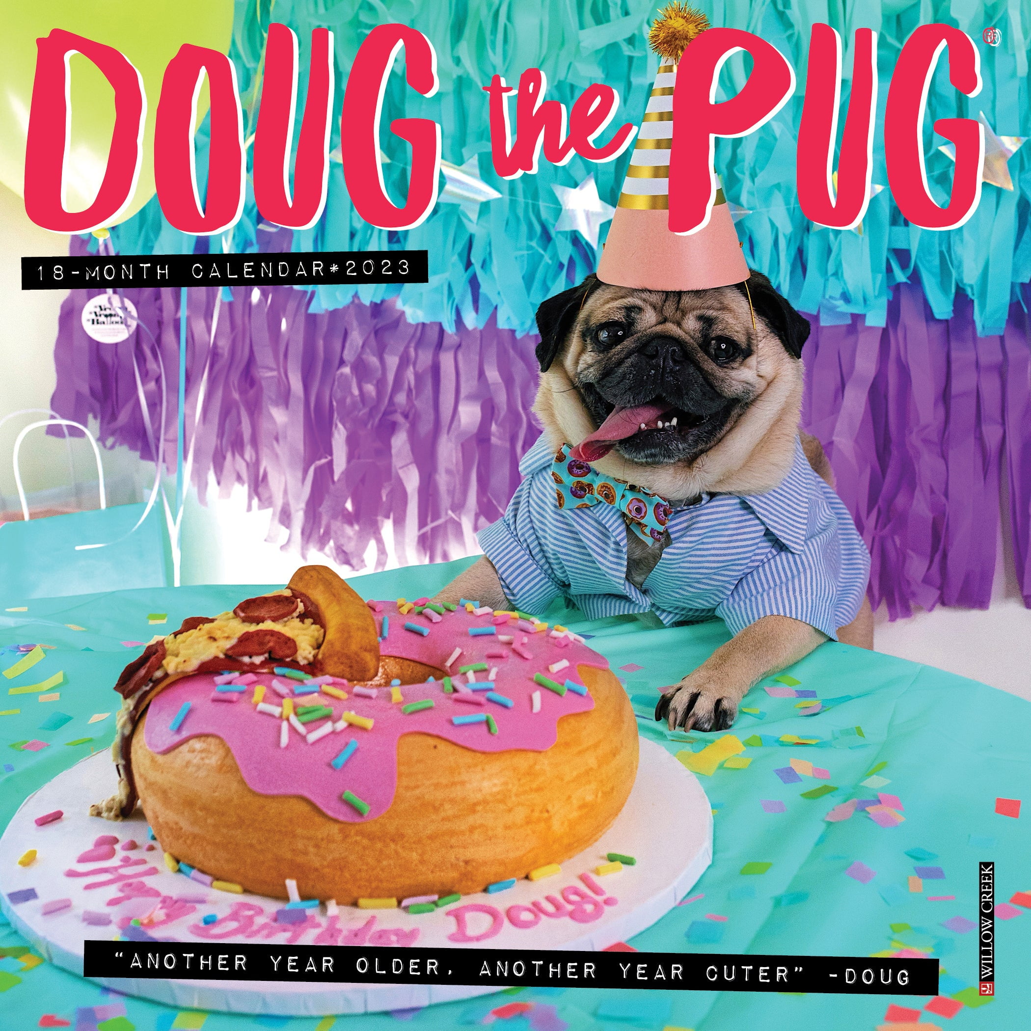 Doug the Pug 2023 Mini Wall Calendar - Walmart.com doug-the-pug-2023-mini-wall-calendar-walmart-com