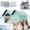 Green, variant on Dog House with Ac, Air Conditioned Dog House, Foldable Insulated Pet Cooling House with 10 Ice Packs, Summer Shelter for Feral Cats with Support Frame, for Small Medium Large Dogs/Cats (Green, M)