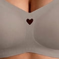 thumbnail image 3 of qelini Wireless Push up Bra Plus Size for Women Lightly Lined Full Coverage T-Shirt Bra with Lift Support & Back Smoothing, 3 of 4