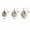 3pcs White, variant on 3pcs Wall Hanging Baskets Fruit and Vegetable Storage Hooks for Kitchen and Onion Rack Home and Restaurant Decoration Organizer