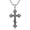 C, variant on Orthodox Cross Necklace 925 Sterling Silver Religious Eastern Cross Pendant Orthodox Jewelry for Men Women Religious Gift