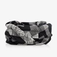 thumbnail image 4 of MesaSe Elastic Hat Geometric Pattern Hat Unisex Winter Hat with Geometric Print Contrast Colors Elastic Adjustable Multifunctional, 4 of 5
