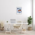 thumbnail image 2 of Stupell Industries Abstract Face Bold Cherries Purple Beauty Mark Graphic Art Gray Framed Art Print Wall Art, 16x20, by Melissa Wang, 2 of 6