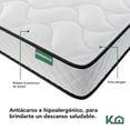 thumbnail image 4 of Colchón Individual Kingshouse Espuma de Alta Densidad 12 cm blanco, 4 of 8