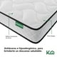 thumbnail image 4 of Colchón Individual Kingshouse Espuma de Alta Densidad 12 cm blanco, 4 of 8